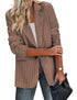 Zeagoo Fall Clothes for Women 2023 Casual Blazer for Work Office Red Plaid Blazer Suit Jackets for Business