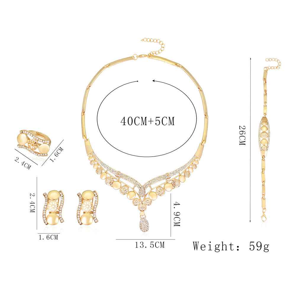 New European And American Exaggerated Jewelry Sets, Women&