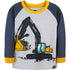 Toddler Boys Shirt – John Deere Construction T-Shirt | Gray